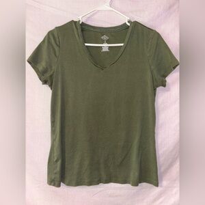 St. John's Bay Olive Short Sleeve Tee
